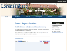 Tablet Screenshot of dgh-lorenzenberg.de